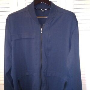 Men's Navy Bomber Jacket Public Rec XXL